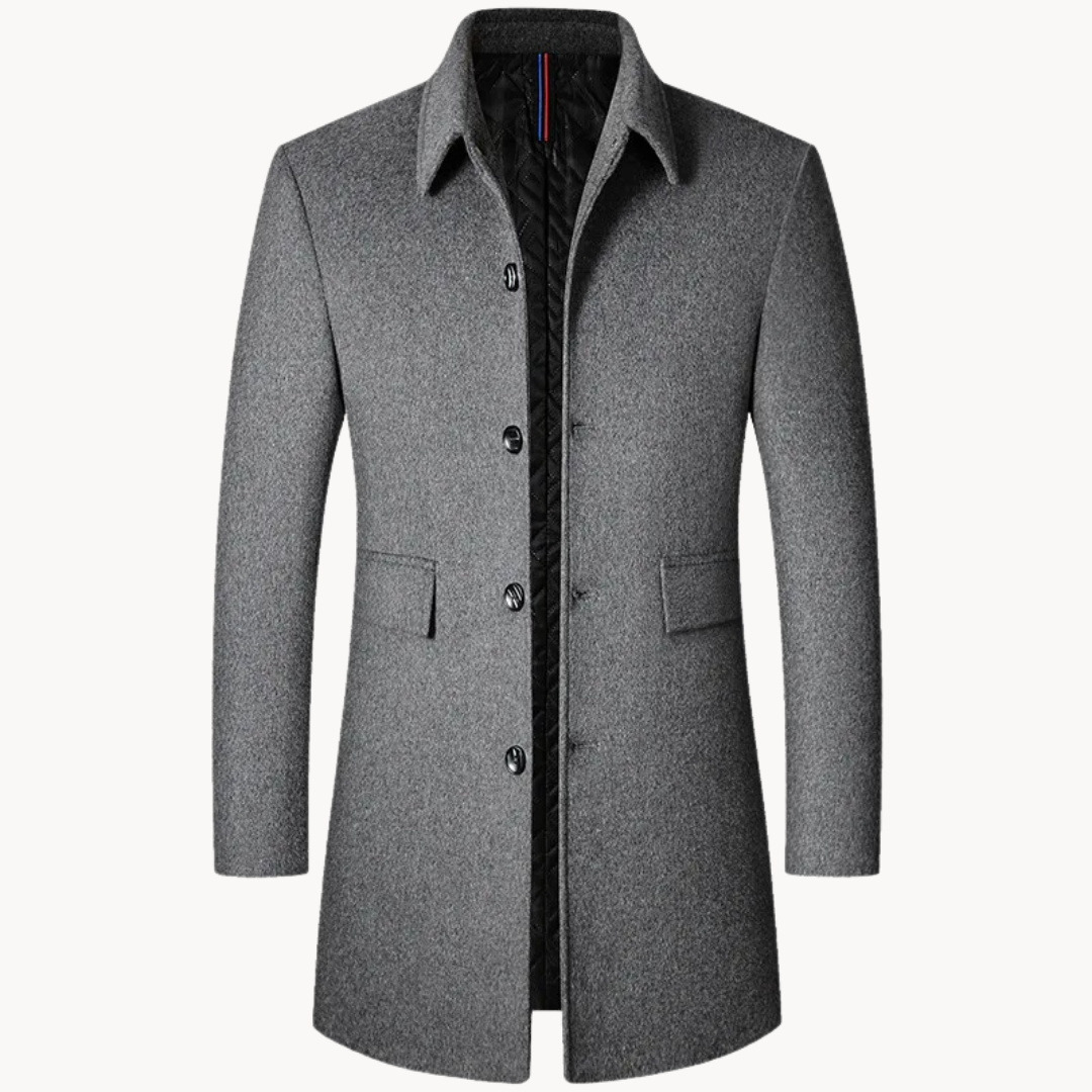 Wool Coat | Classic Tailored Outerwear