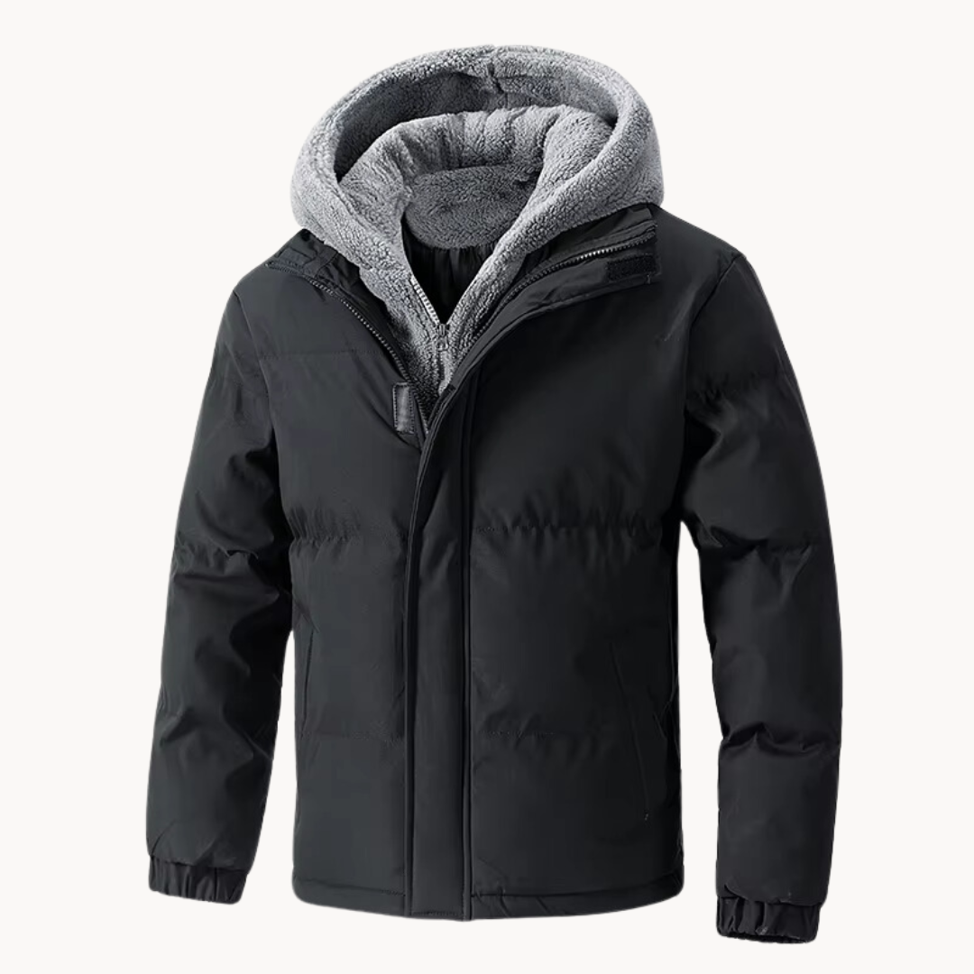 Hooded Fleece Jacket | Warm Softshell Layer