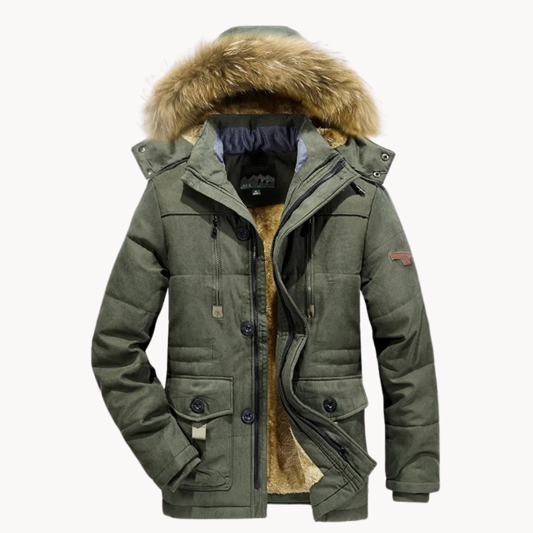 Hooded Parka | Warm Water-Resistant Coat