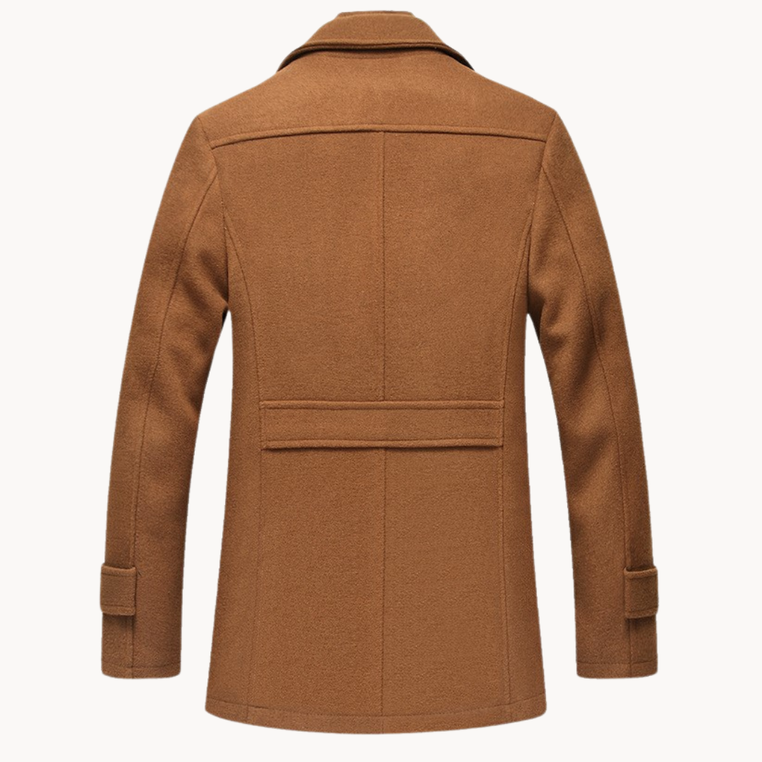 Wool Blend Coat | Classic Tailored Outerwear