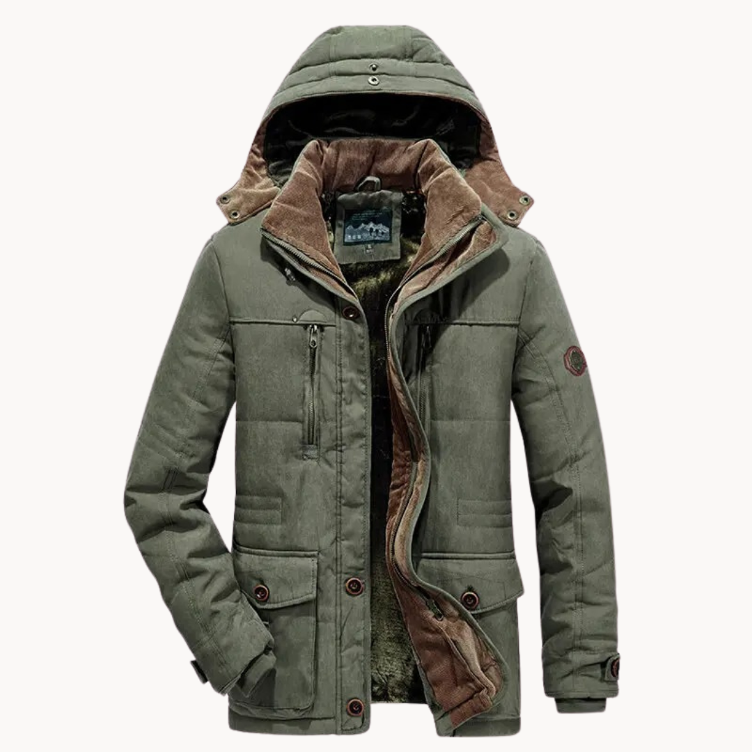 Hooded Parka | Warm Water-Resistant Coat