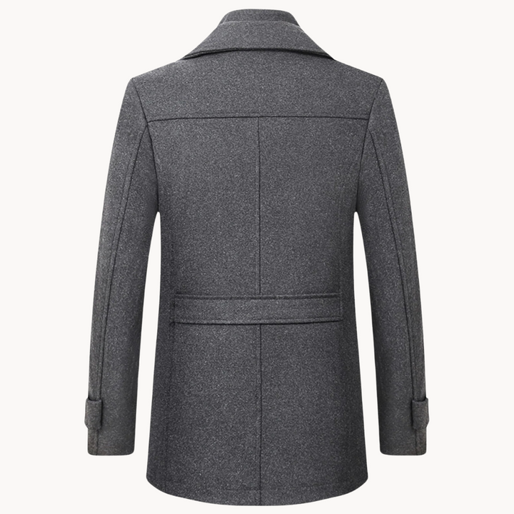 Wool Blend Coat | Classic Tailored Outerwear