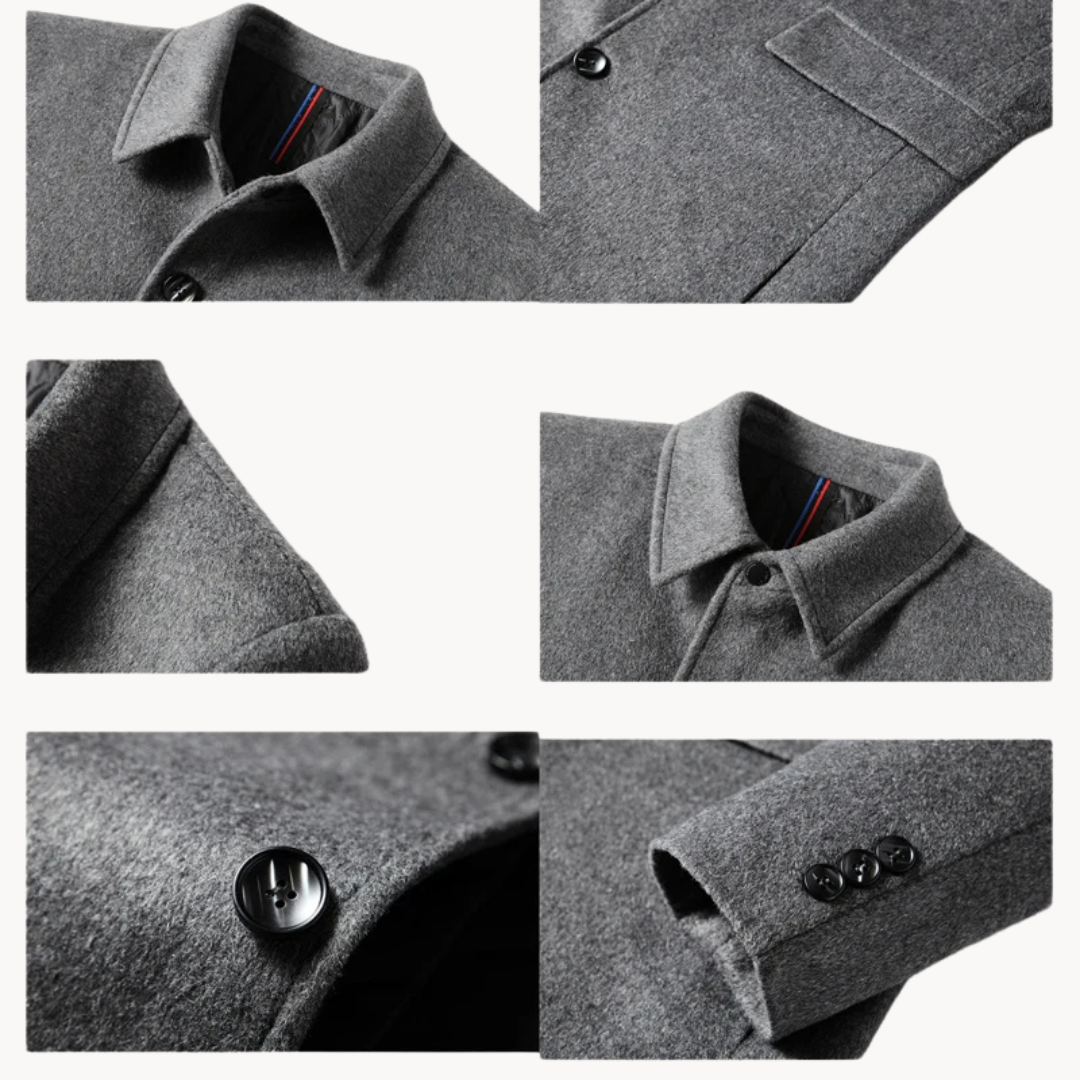 Wool Coat | Classic Tailored Outerwear