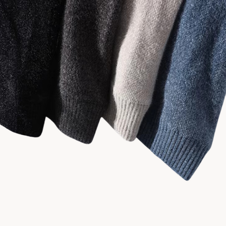 Classic Knit Sweater | Soft Warm Pullover