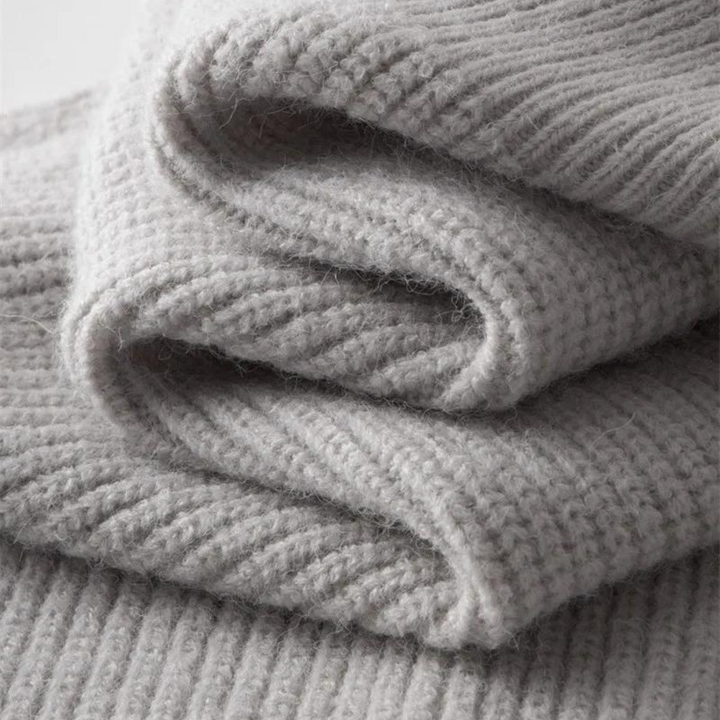 Cashmere Zip Sweater | Soft Lightweight Knit