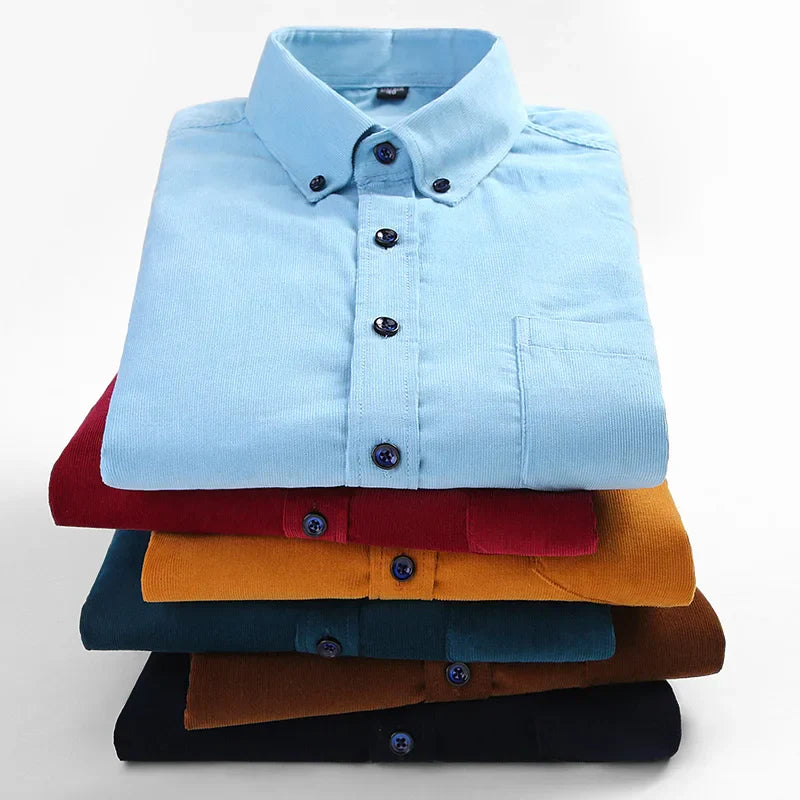 Corduroy Shirt | Classic Soft Textured Fit