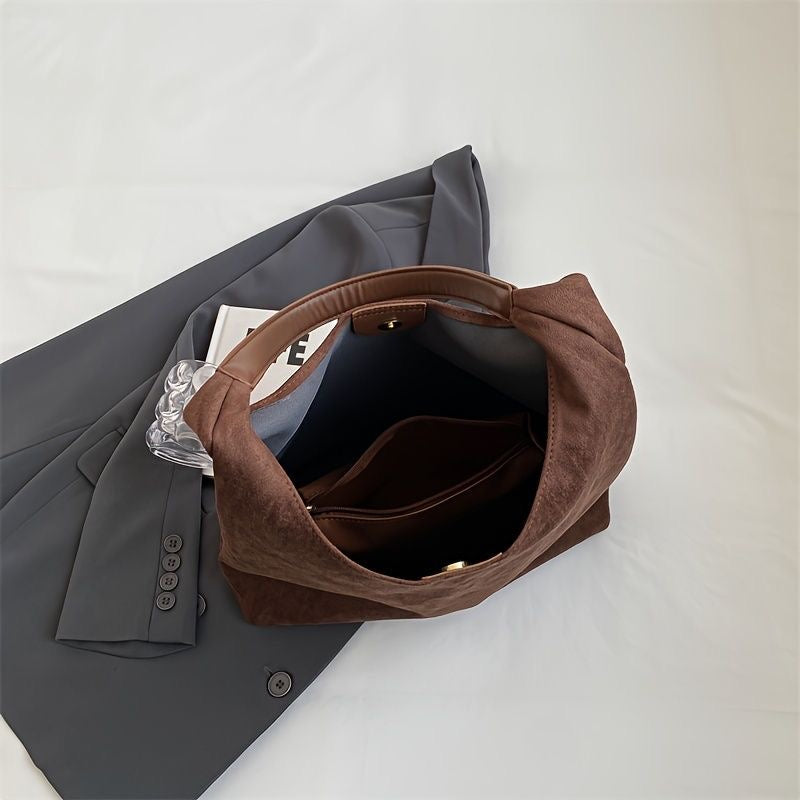 Suede Soft Tote Bag | Elegant & Versatile