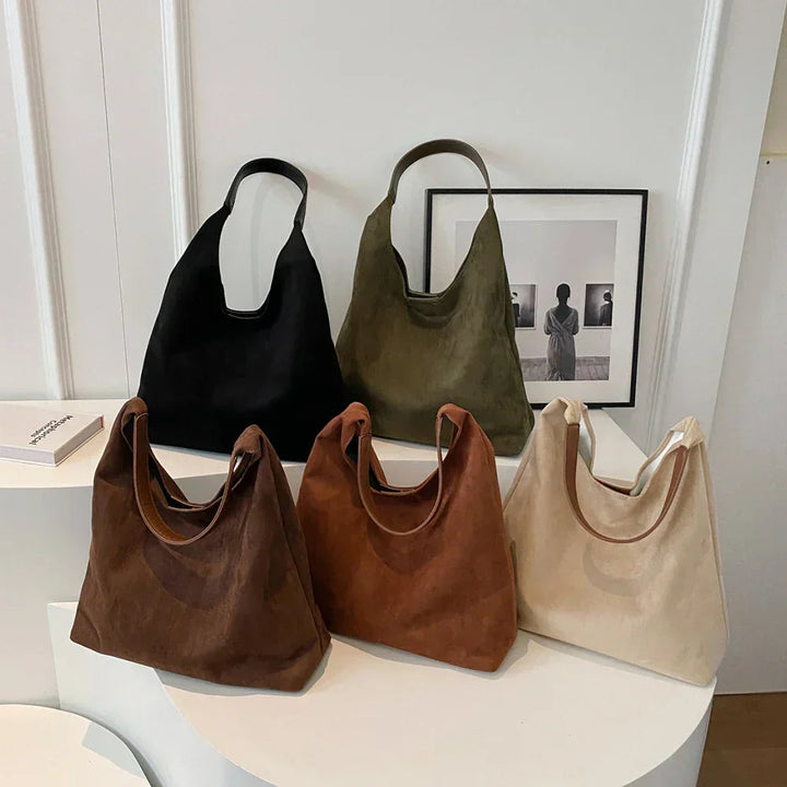 Suede Soft Tote Bag | Elegant & Versatile