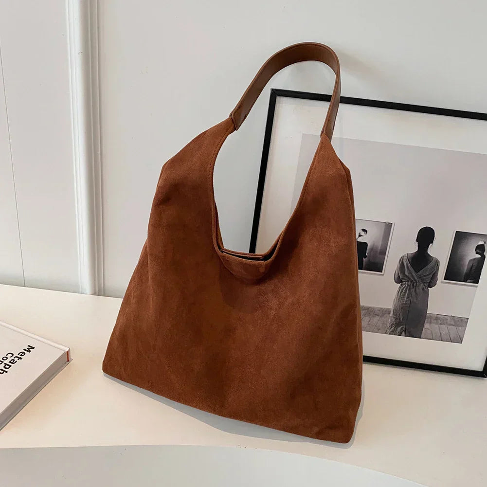 Suede Soft Tote Bag | Elegant & Versatile