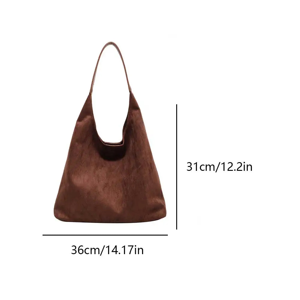 Suede Soft Tote Bag | Elegant & Versatile