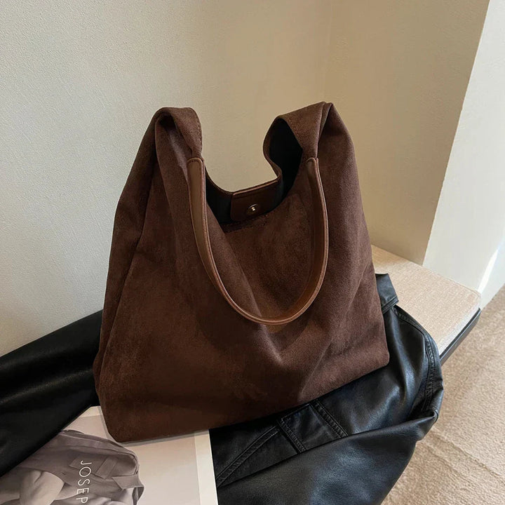 Suede Soft Tote Bag | Elegant & Versatile