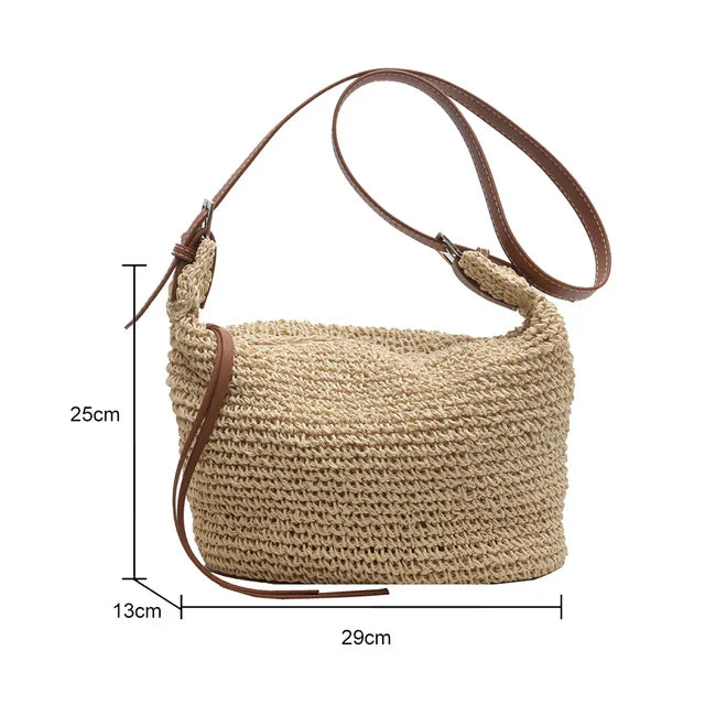 Woven Crossbody Bag | Stylish & Lightweight